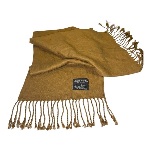 Vintage Pierre Cardin Fine Muffler Cashmillion Scarf - Picture 1 of 8